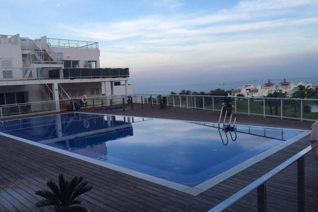 Bonito Apartamento En Primera Linea De Campo De Golf Y Vistas Al Mar Mojacar Exterior photo